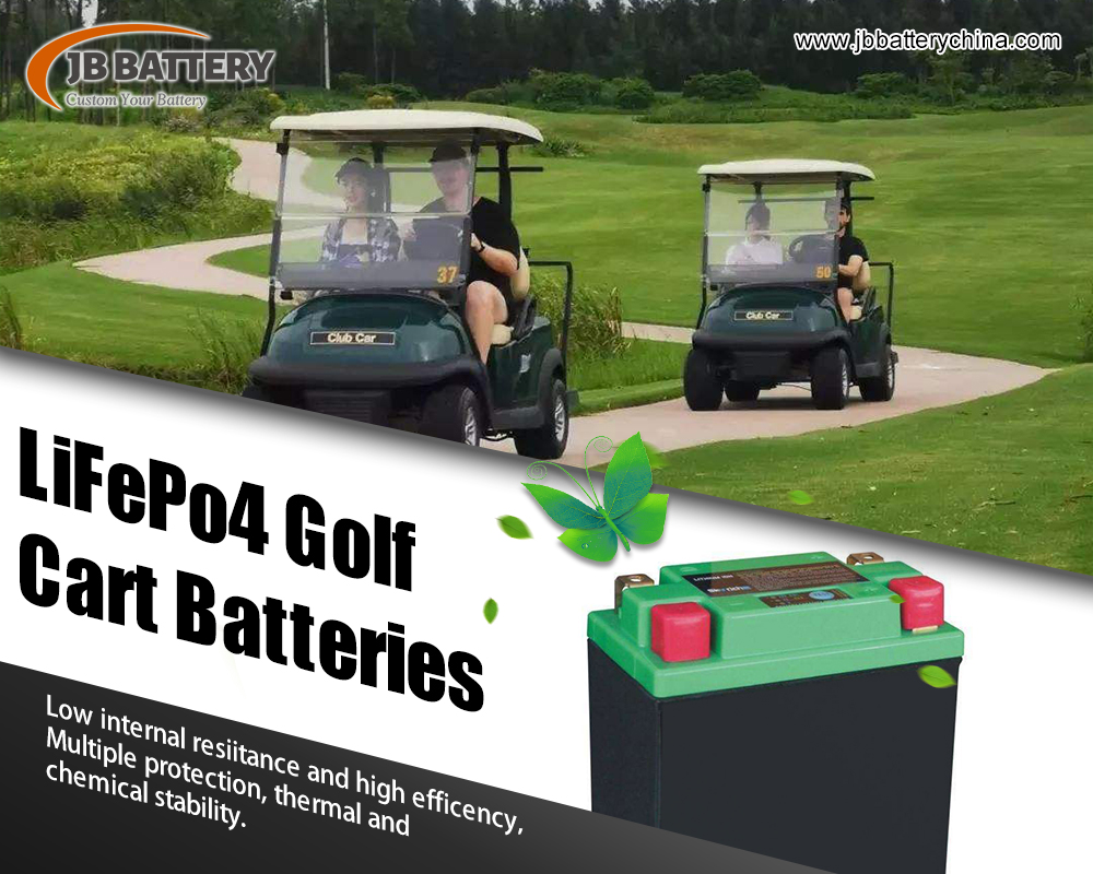 Guía completa de paquetes de baterías personalizados para carritos de golf