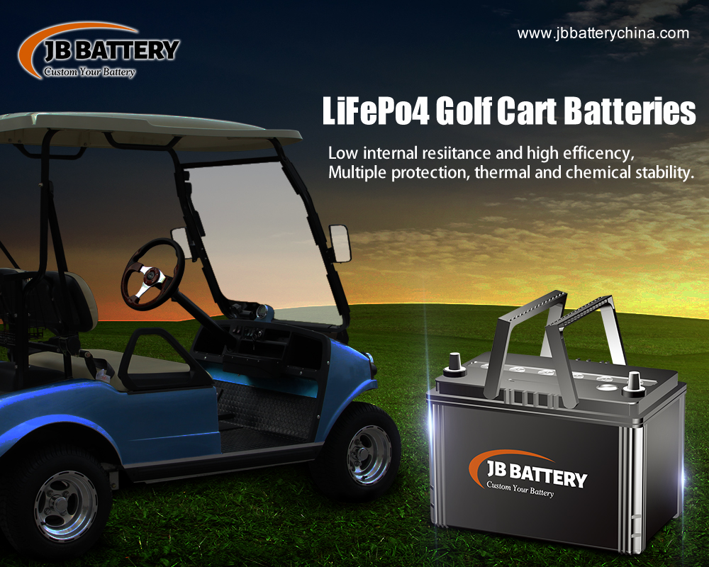 5 letreros que necesitas para reemplazar tus baterías de carro de golf de iones de litio
