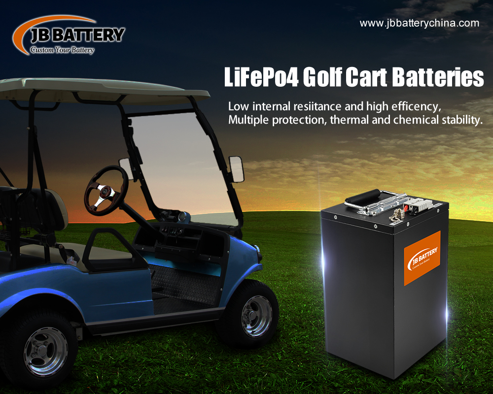 Paquete de baterías de iones de litio 48V para carrito de golf y por qué es mejor que las opciones de la batería del ácido de plomo