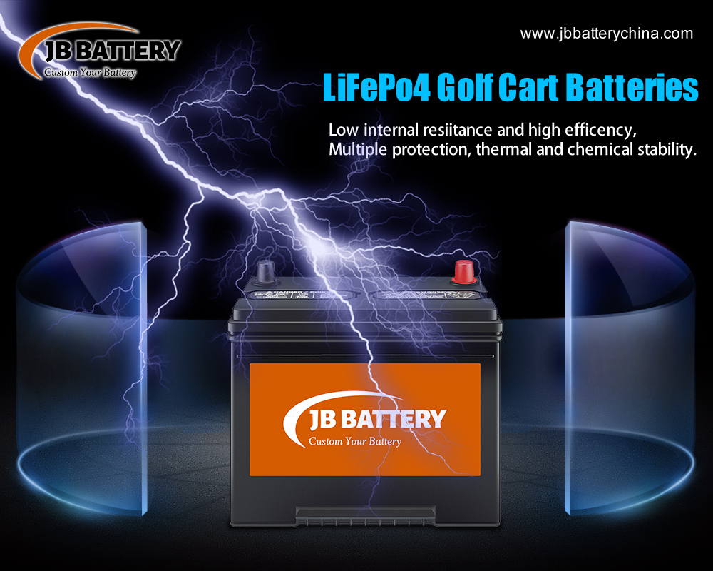 ¿Qué tienen de especial las baterías de carro de golf LiFePO4 hechas a medida de 48V 200AH?